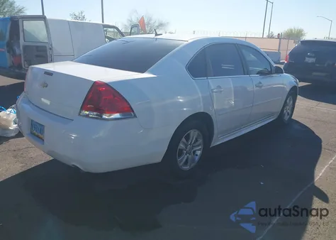 2013 Chevrolet Impala Ls из США, поврежденный, VIN 2G1WA5E3XD1111245